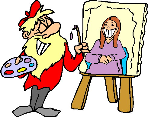 Painting clip art