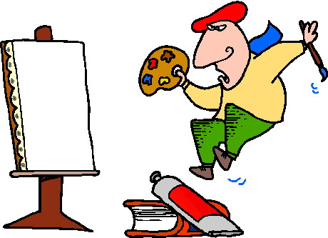 Painting clip art