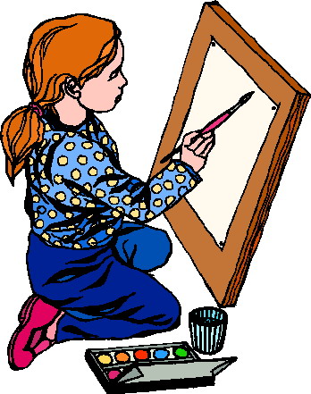 Painting clip art