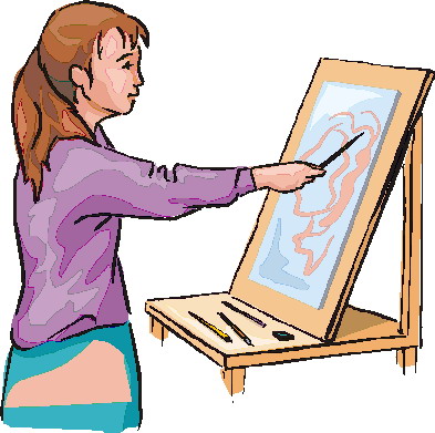 Painting clip art