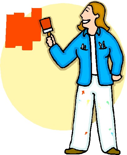 Painting clip art