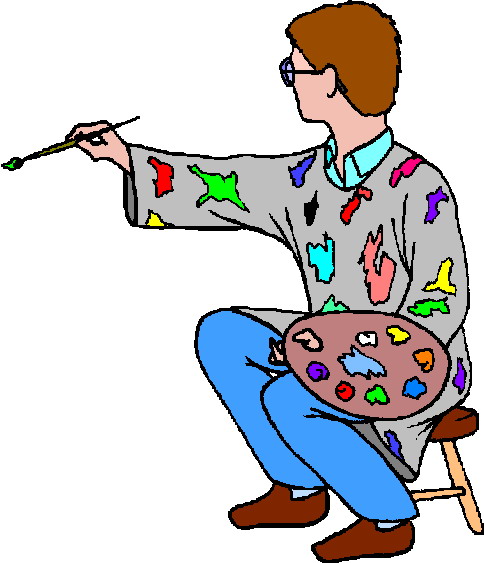 Painting clip art