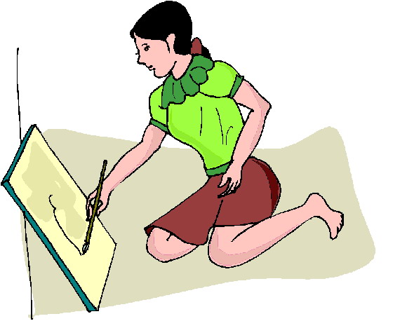 Painting clip art