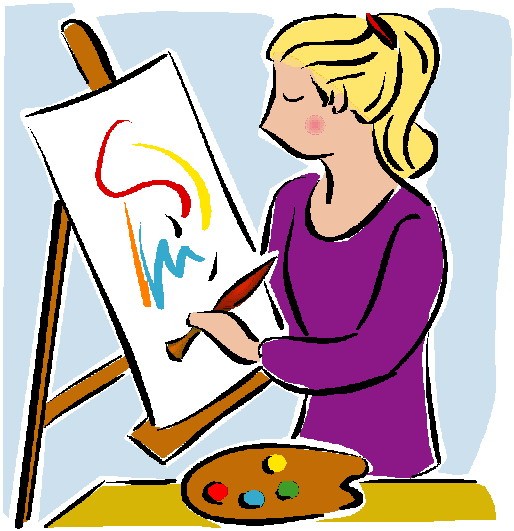 Painting clip art