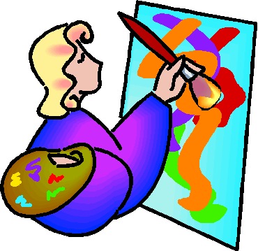 Painting clip art