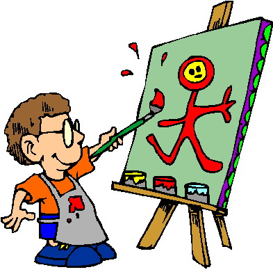 Painting clip art