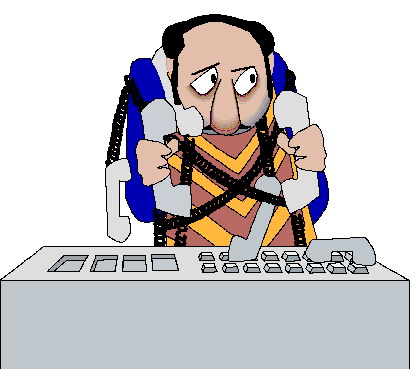 Phoning clip art