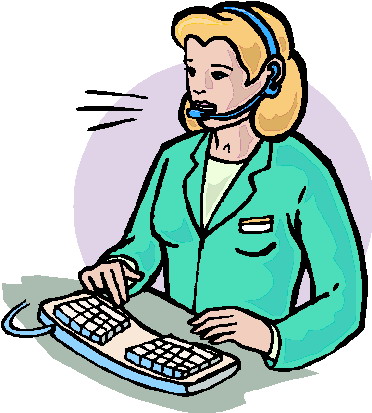 Phoning clip art