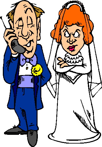 Phoning clip art