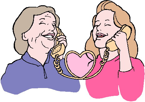 Phoning clip art