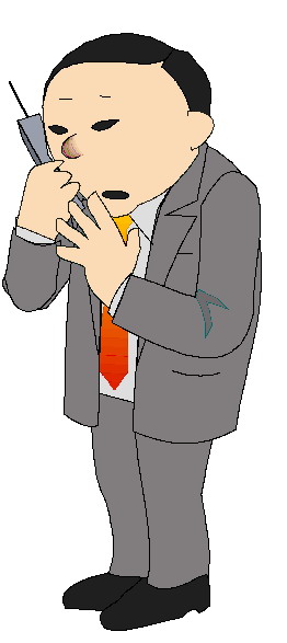 Phoning clip art