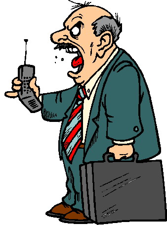 Phoning clip art