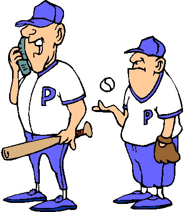 Phoning clip art