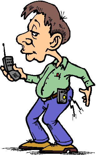 Phoning clip art