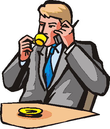 Phoning clip art