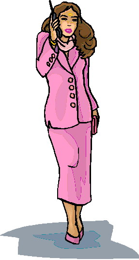 Phoning clip art