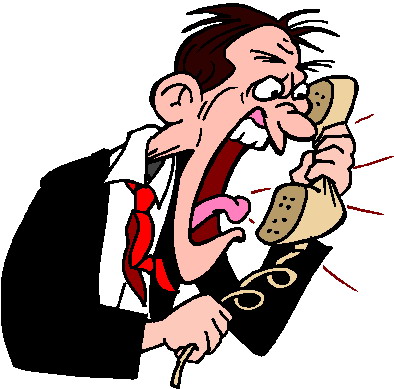 Phoning clip art