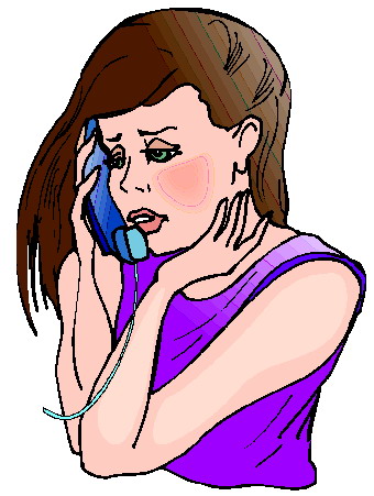 Phoning clip art