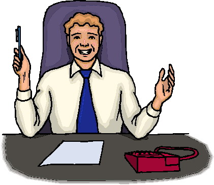 Phoning clip art