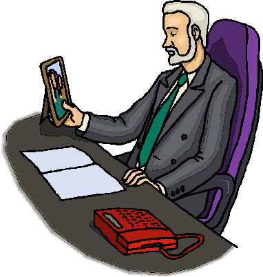 Phoning clip art