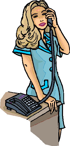 Phoning clip art