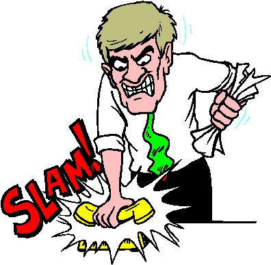 Phoning clip art