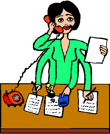 Phoning clip art