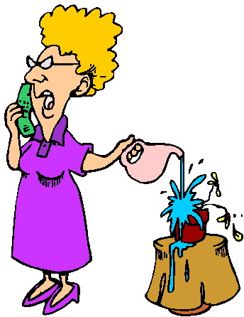 Phoning clip art