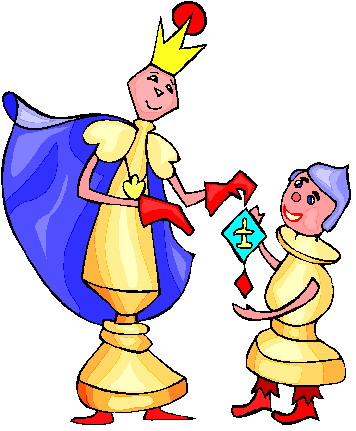 Playing chess clip art