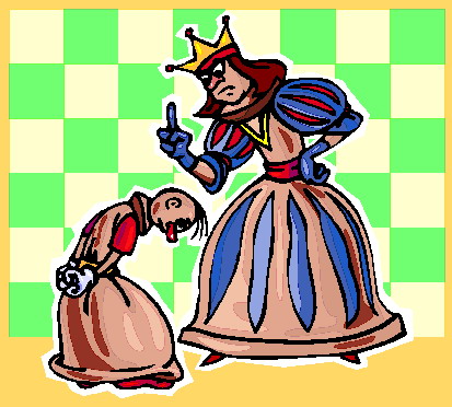 Playing chess clip art