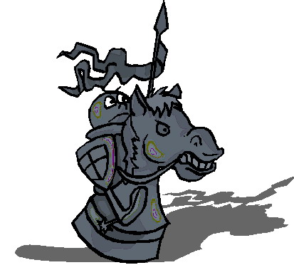 Playing chess clip art