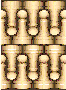 Playing chess clip art