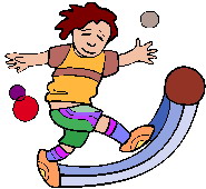 Playing children clip art