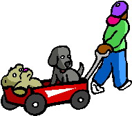 Playing children clip art