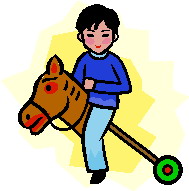 Playing children clip art