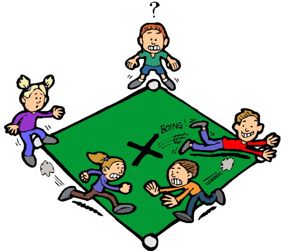 Playing children clip art