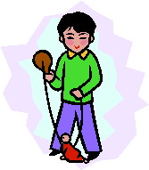 Playing children clip art