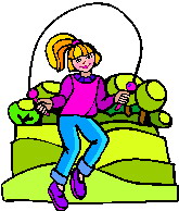 Playing children clip art