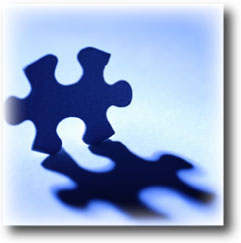 Puzzling clip art