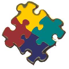 Puzzling clip art