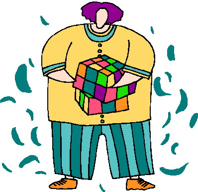 Puzzling clip art