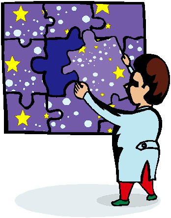 Puzzling clip art