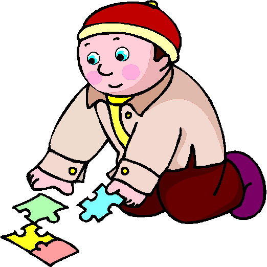 Puzzling clip art