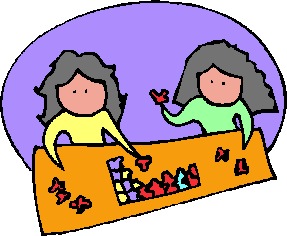 Puzzling clip art