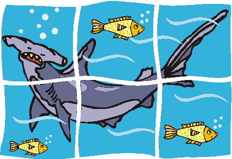 Puzzling clip art