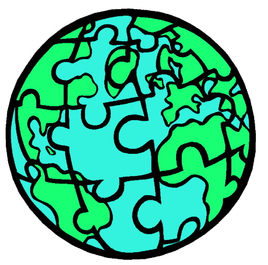 Puzzling clip art