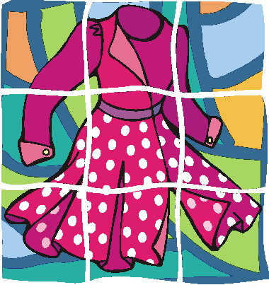 Puzzling clip art