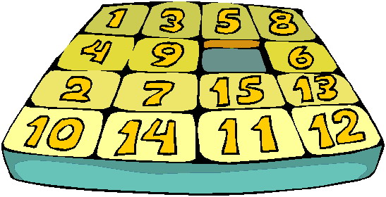 Puzzling clip art