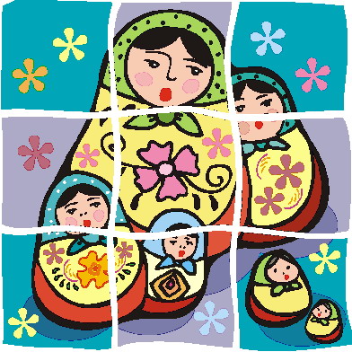 Puzzling clip art