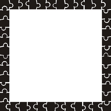 Puzzling clip art